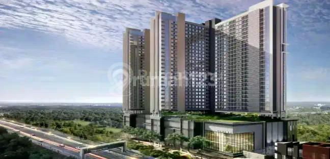 Apartemen 3 BR siap huni full furnished view pool Collins Bloulevard Tangerang