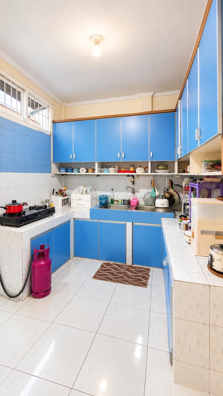 RUMAH KEMANGGISAN SEMI FURNISH BANGUNAN ESTETIK DEKAT SLIPI JAKARTA BARAT