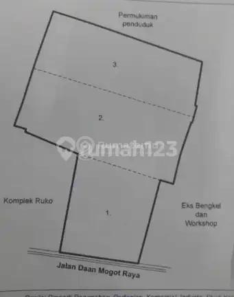 Daan Mogot-Jakarta Barat [TANAH]: Dijual-Pinggir Jalan