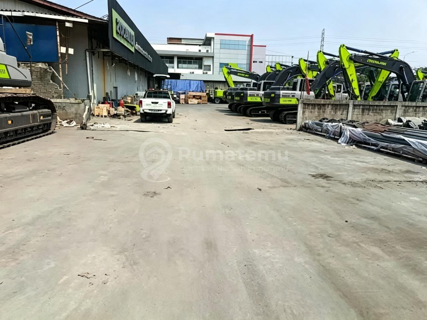 Disewakan Tanah di Yos Sudarso Jakarta Utara 1.3 Ha Ada Gudang