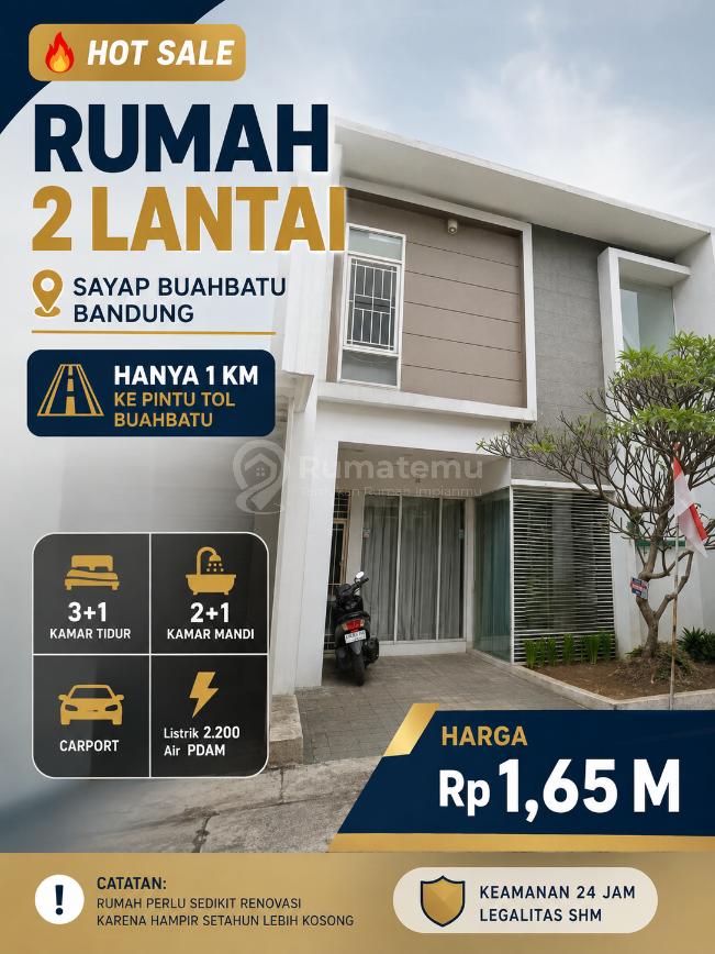Rumah Minimlis Sayap Pasteur, Gunung Batu Bandung