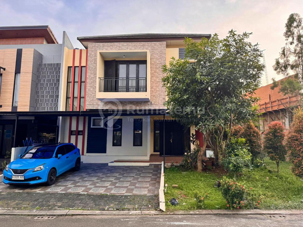 Rumah The Icon Cosmo BSD Tangerang dijual harga termurah luas 186 meter Siap Huni 