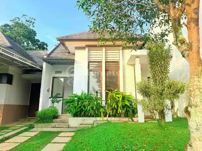 Rumah Minimalis Sewa Tahunan Sejuk, Tenang Belakang Jungleland Sentul City Bogor