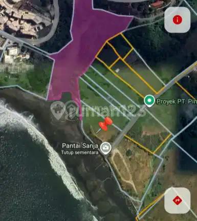 Lahan Los Pantai Premium Siap Bangun di Pantai Nyanyi