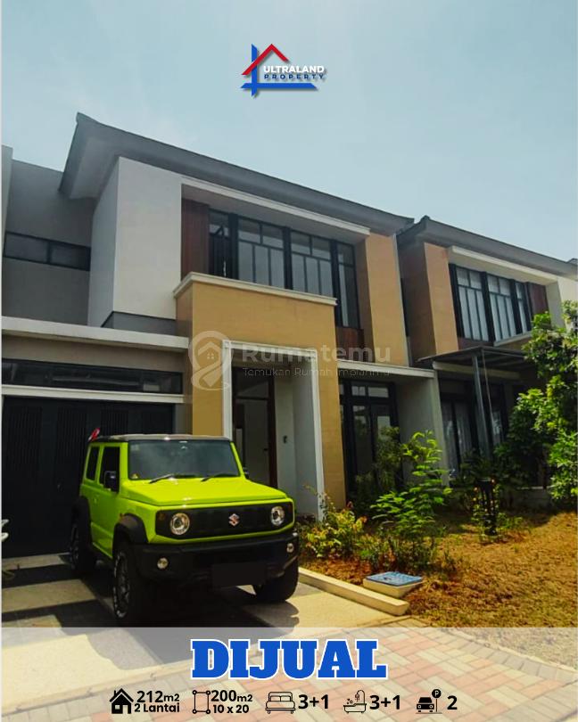 KOTA WISATA - Rumah Minimalis Modern 2 Lantai Siap Huni di Lokasi Strategis