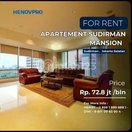 Sudirman Mansion Unit 4BR + 1 Study Room Furnish Scbd Sudirman