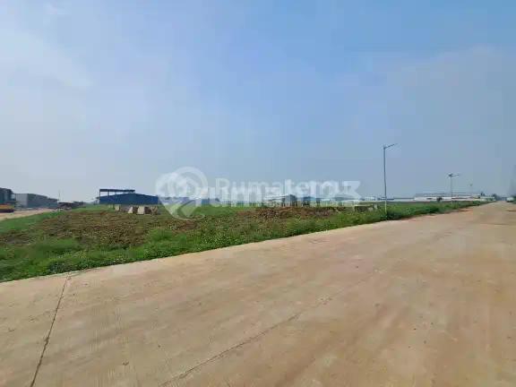 Kavling Industri di Legok Tangerang Luas 7924 M2 Bentuk Kotak Siap Bangun. Jarak ke Bsd Hanya 15 Menit