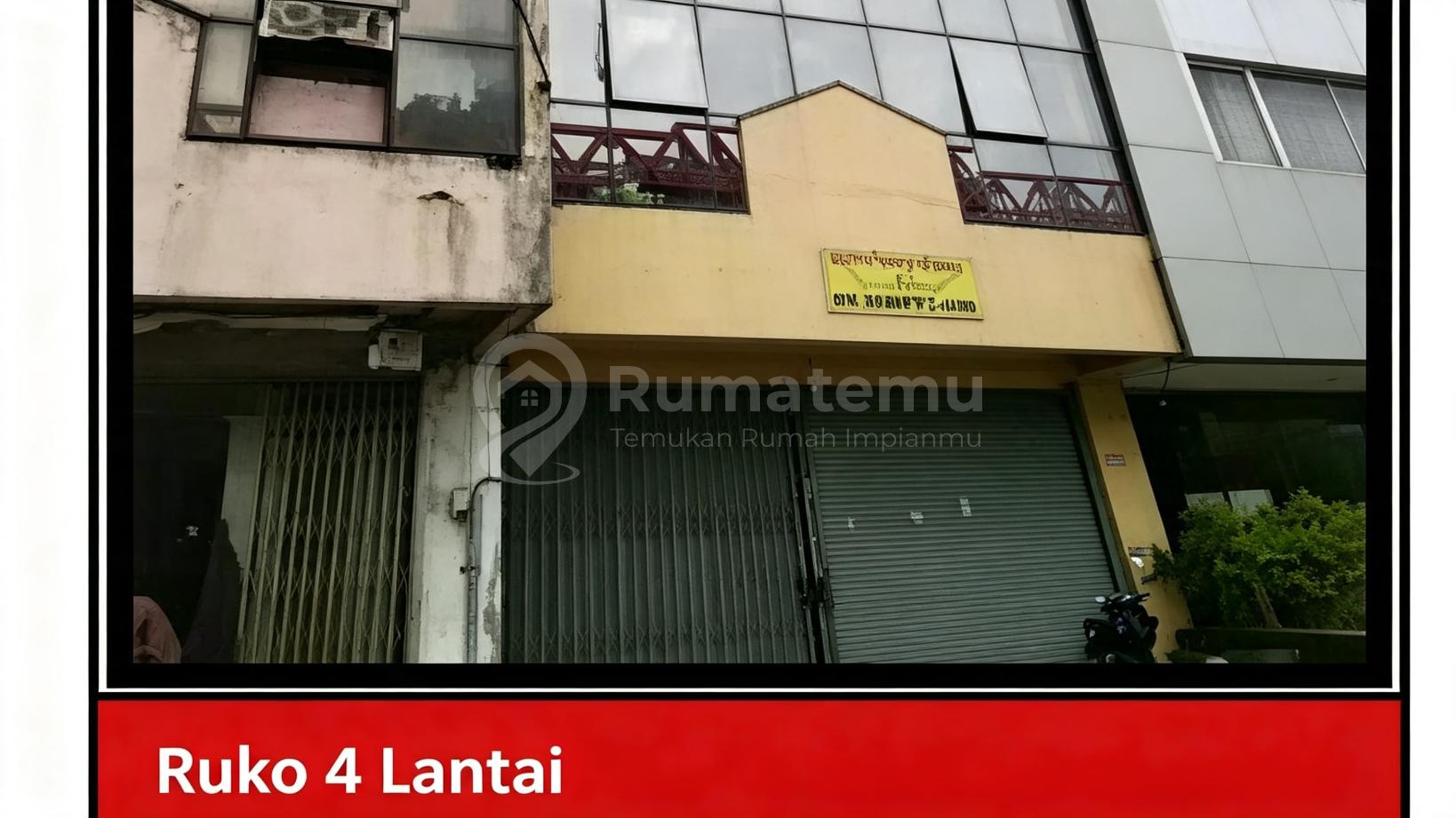 Di Jual Ruko 4 Lantai Aset Bank di Jl. Raya Gading Indah Kelapa Gading Timur, Kelapa Gading.