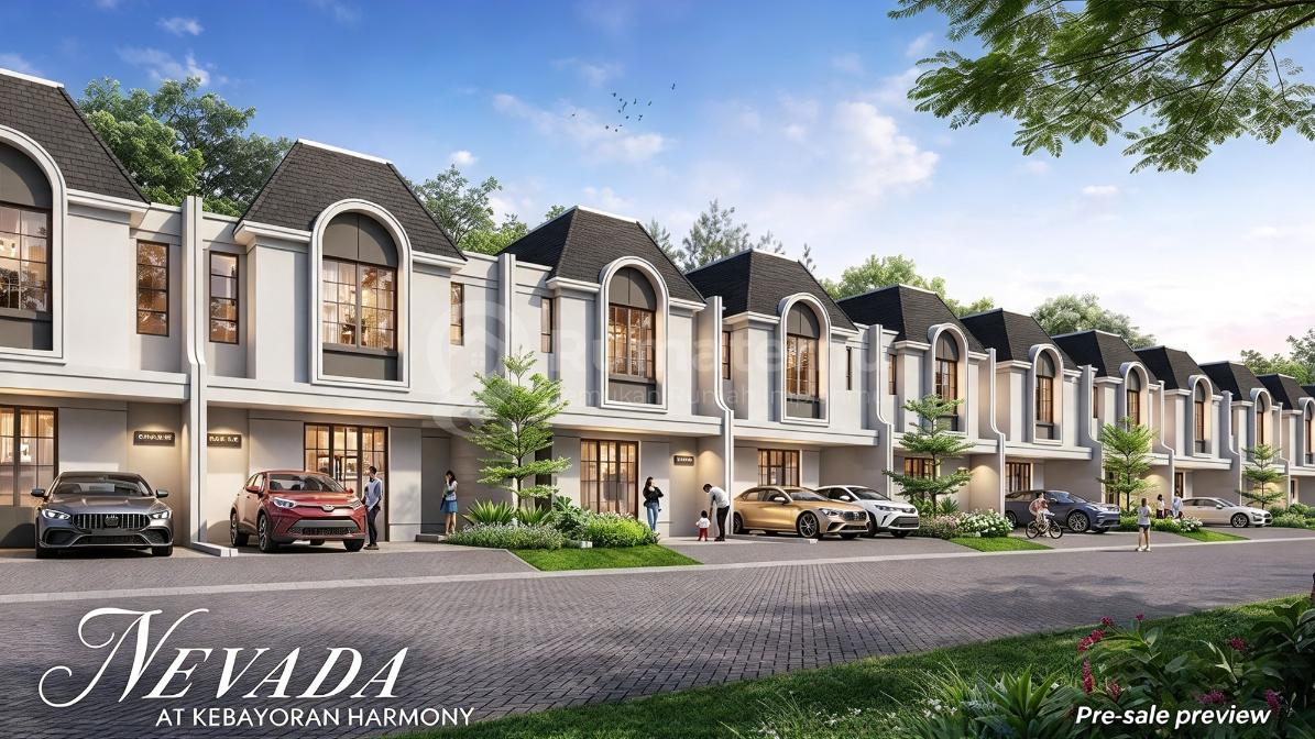 Dijual Rumah Baru Lokasi di Cluster Nevada Kebayoran Harmony