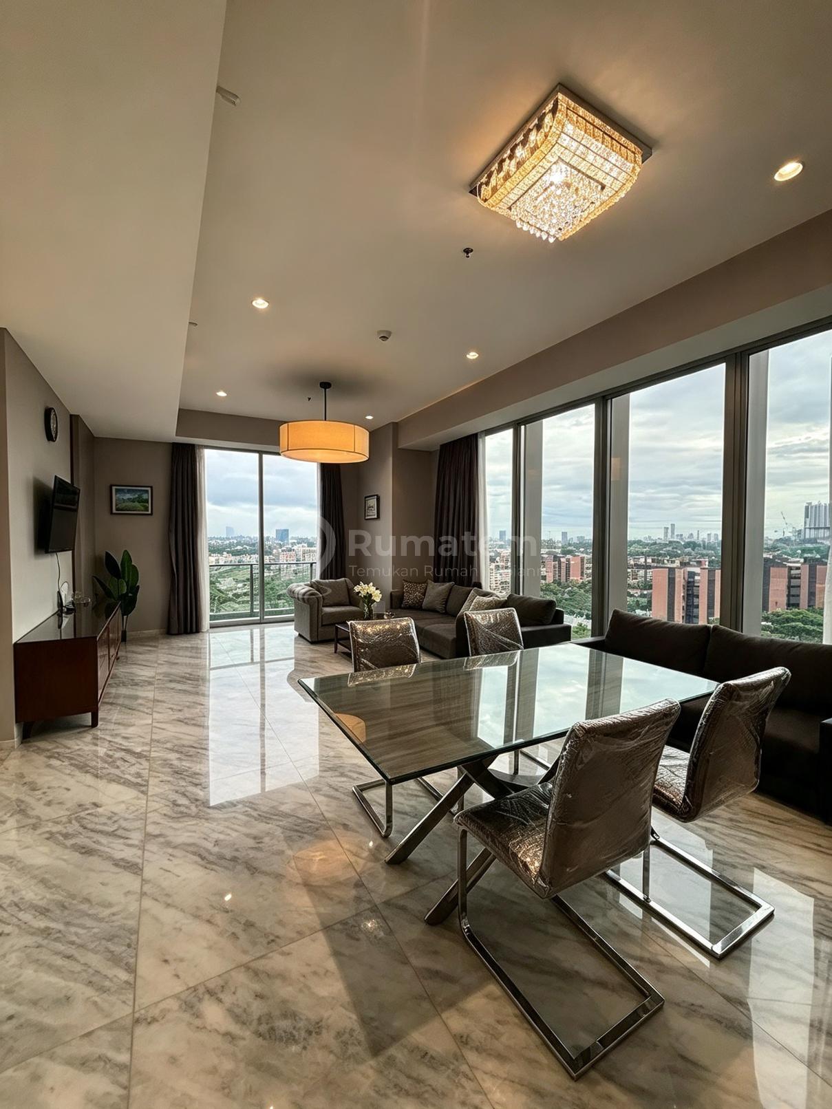 Dijual Apartemen Saumata Suites Ex Show Unit Full Furnished Saumata Suites Dgn Private Lift