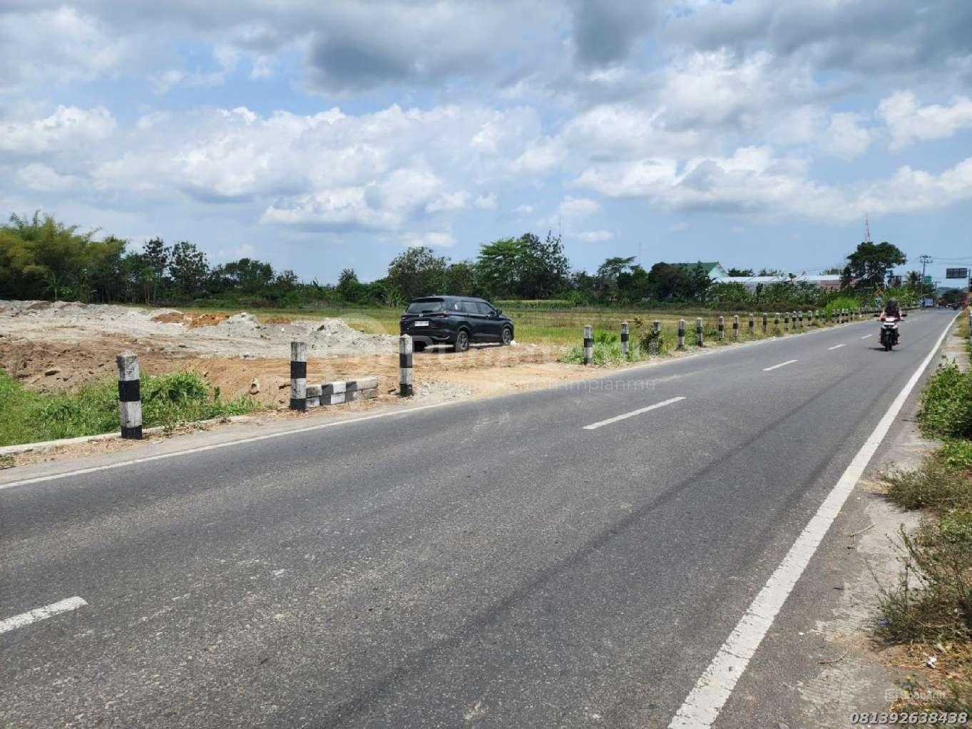 Tepi Jalan Raya Sidokarto Godean, Tanah SHM Jogja Barat Dijual