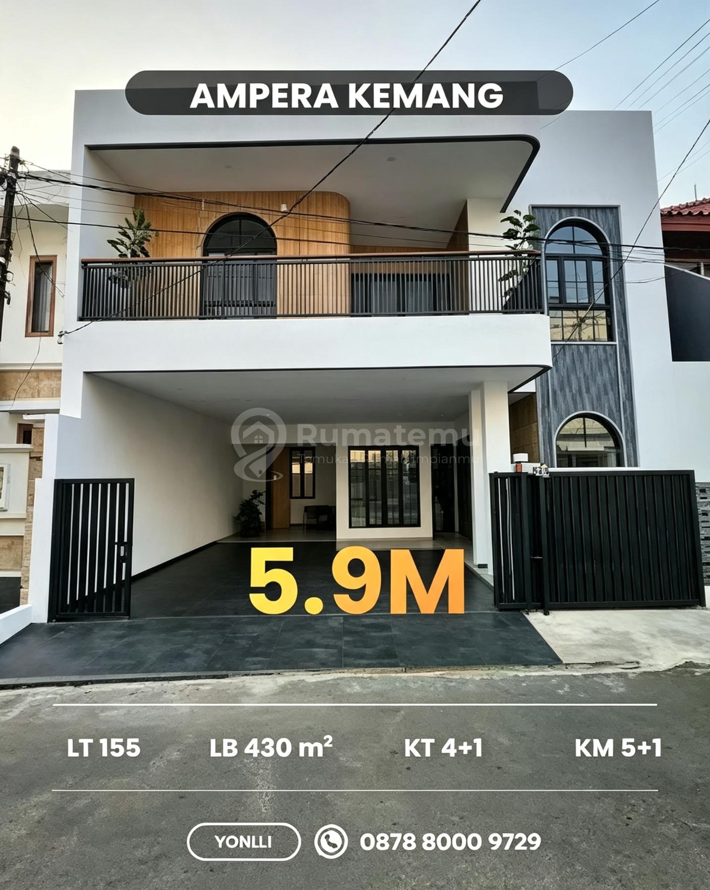 Rumah Baru Ampera Kemang Jakarta Selatan