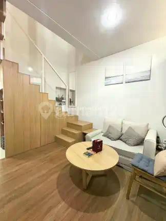 Rumah Imut 2 Lantai Full Furnished Siap Huni Dalam Cluster Fleekhauz Bsd City