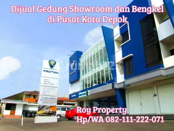 Dijual Cepat Gedung Showroom Dan Bengkel di Pancoran Mas Depok