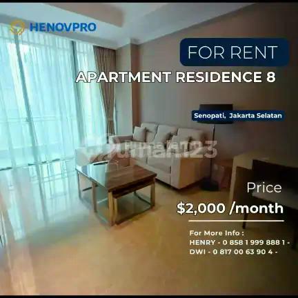 Residence 8 Unit 2+1BR Full Furnish Best Location At Scbd Area