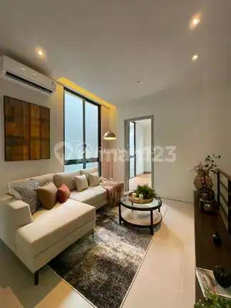Dijual rumah merah dalam Town House Lebak bulus Jakarta Selatan, cash KPR