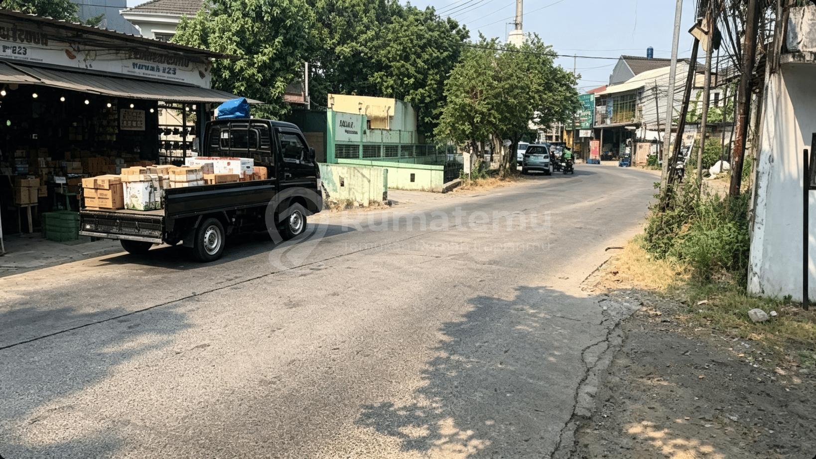 Tanah komersil murah siap bangun mini cluster atau tempat usaha di pangkalan jati, depok