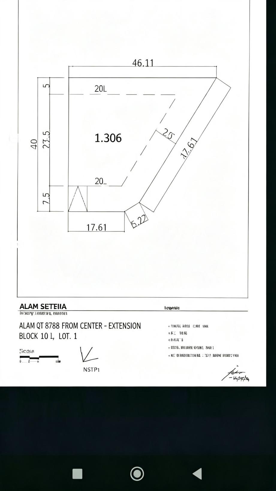 Kavling Komersial Alam Sutera Luas 1306 M² di Komplek Astc (Satu Komplek dengan Kopi Nako dan Hotel Sol Marina). Lokasi Ramai