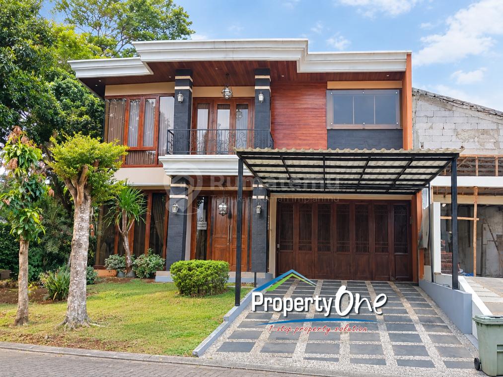 Jual Rumah Fully Furnished Siap Huni di Delatinos BSD City, Garasi 2 Mobil, Carport 4 Mobil, Dekat Tol BSD & Kawasan Bisnis BSD