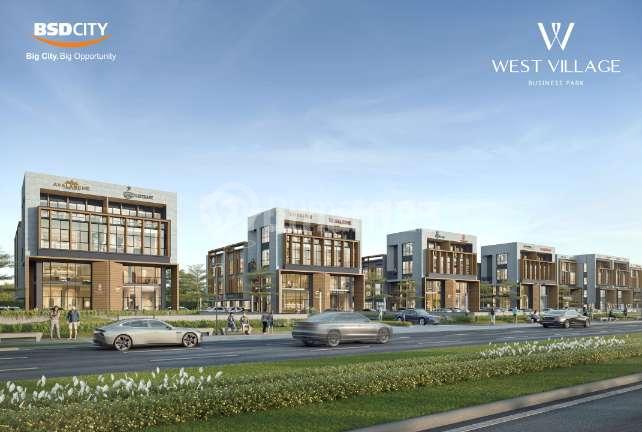 Ruko West Village Business Park Bsd City, Tangerang 126 M Baru