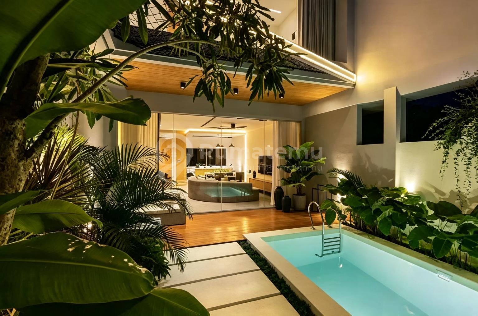 Ready For Leasehold Brand New 2 B R Villa In Umalas Bali