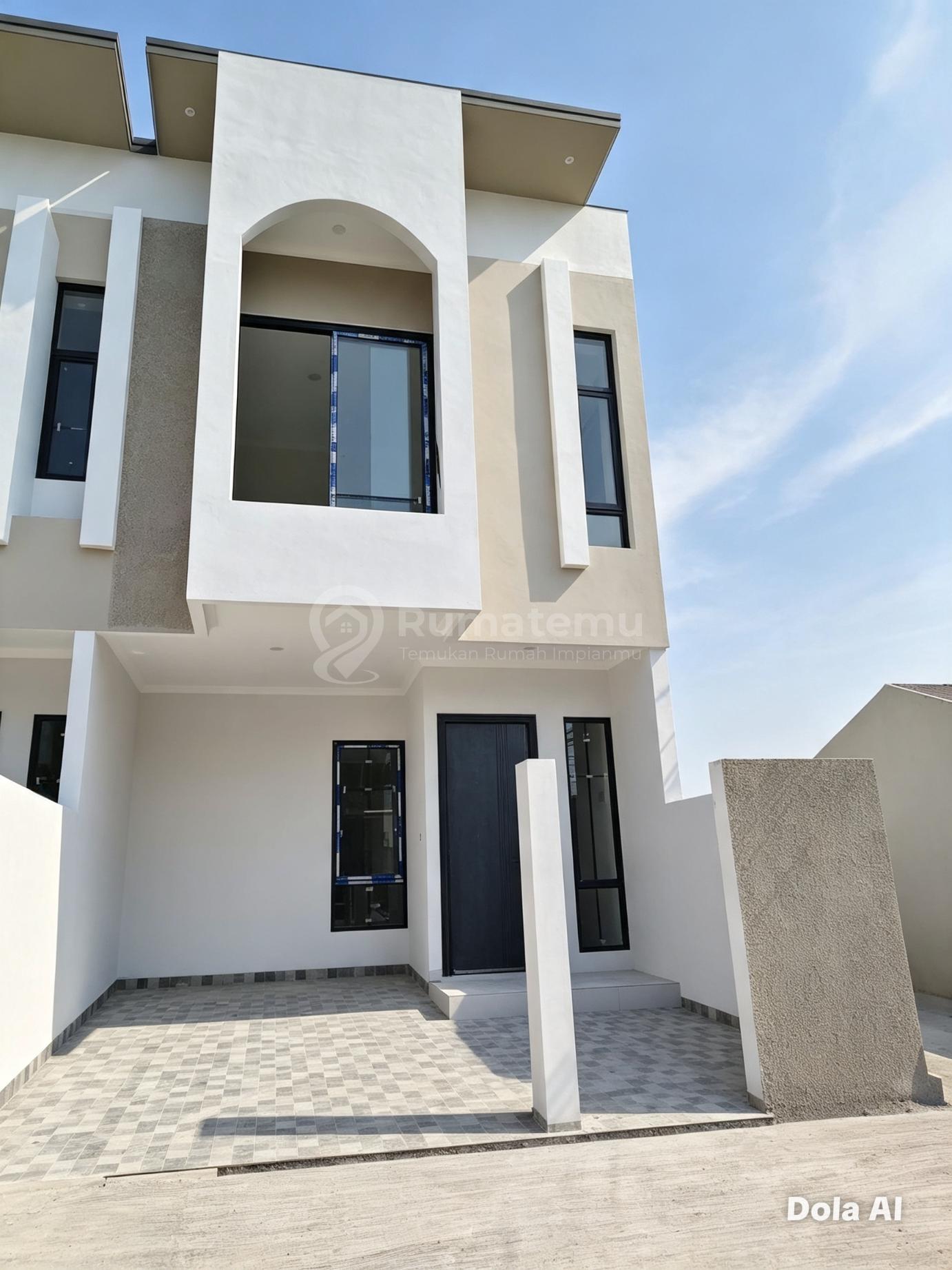 Dijual rumah baru selesai renovasi harga rugi di cluster ifolia harapan indah
