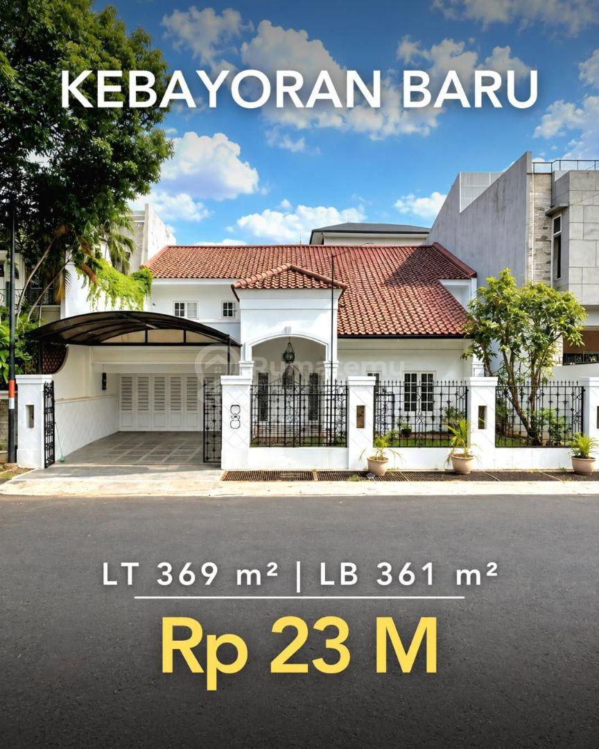 Rumah di kebayoran baru strategis