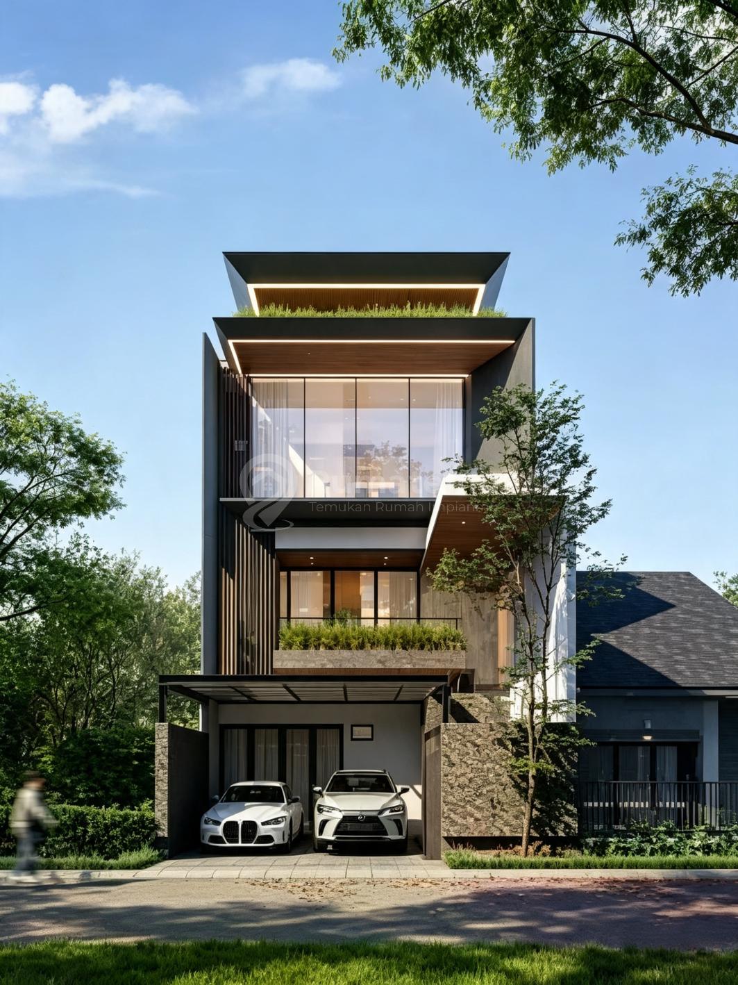 Rumah Baru Mewah Permata Buana Lebar 8 Jkt
