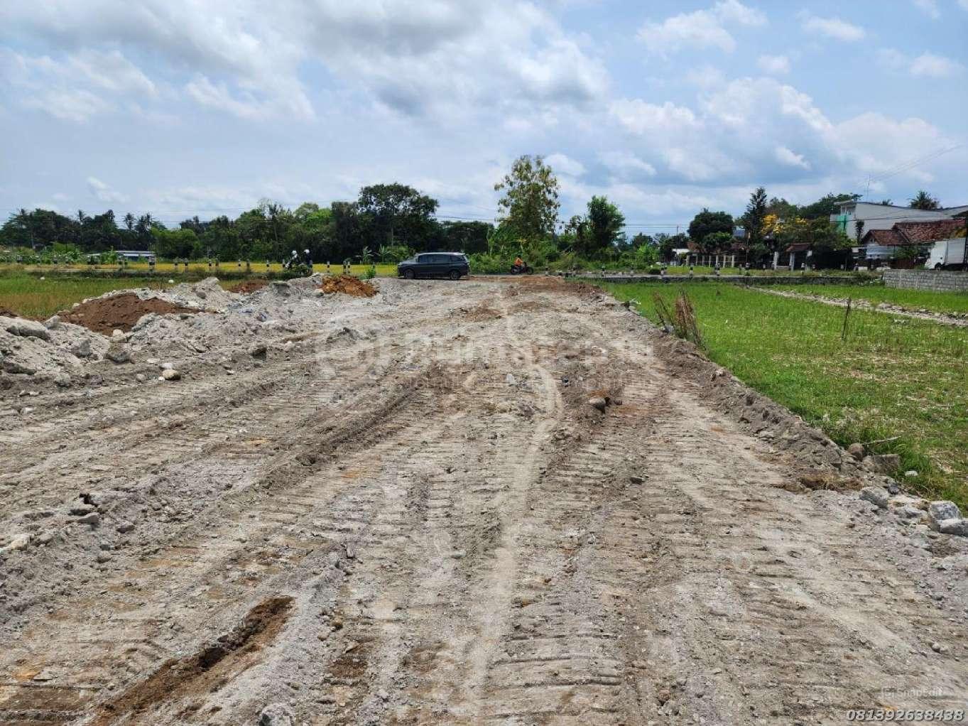 Dijual Tanah Sleman Jogja, Tepi Jalan Raya Sidokarto SHM Siap Bangun