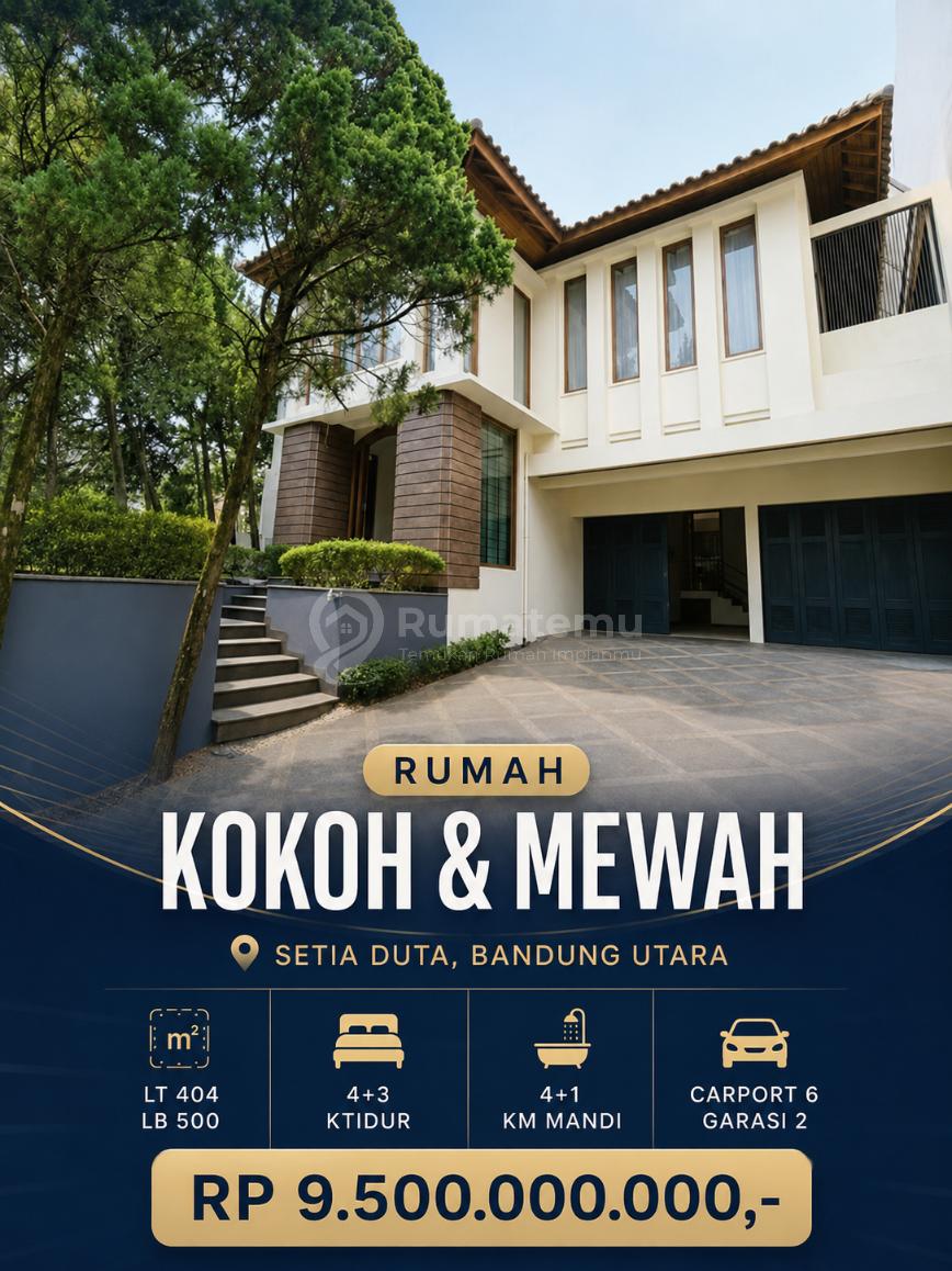 Rumah Mewah Setradut Dekat Pasteur Bandung