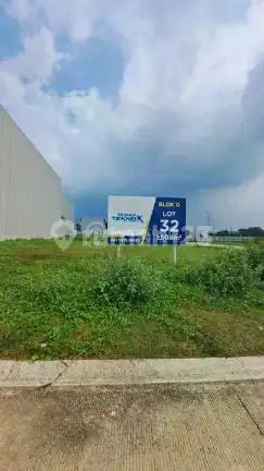 Kavling Taman Tekno X Hoek Utara - Barat Langka sisa 5 unit BSD