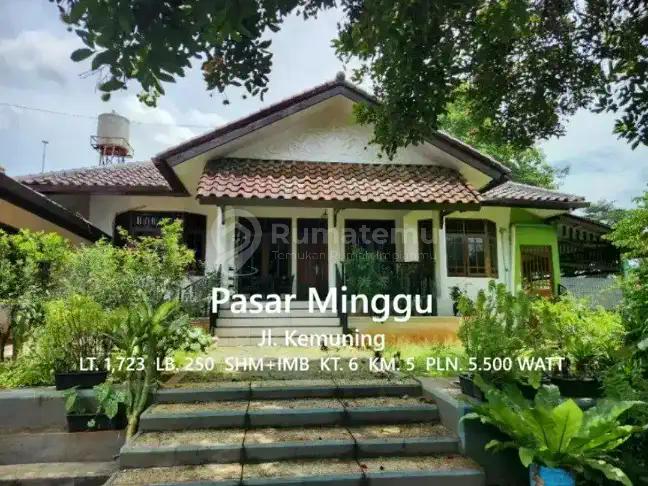 Di Jual,  Rumah Kebun Halaman Luas LT 1.723 sqm Jl. Kemuning, Pejaten Timur, Pasar MInggu, Jakarta Selatan
