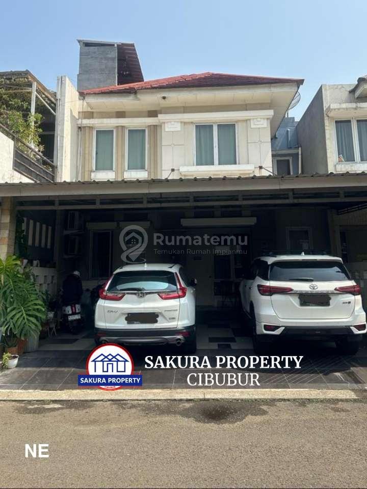 Rumah 2 lantai di Kota Wisata Cibubur LT 120 LB 200 siap NEGO