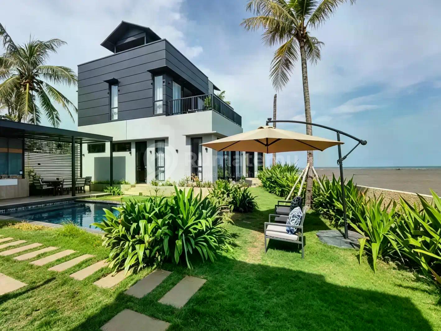 Ready For Sale Beach Front Villa In Saba Beach Bali
