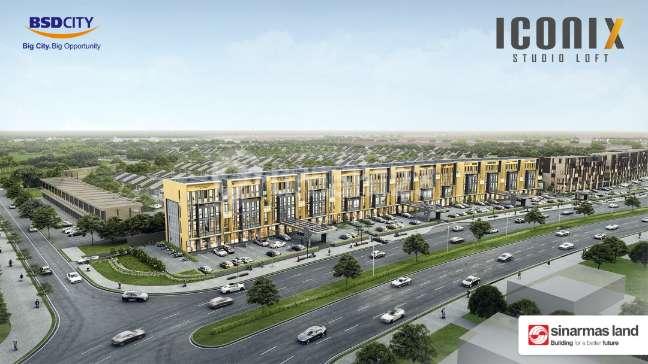Iconix Studio Loft Bsd City Office Mewah 4 Lantai