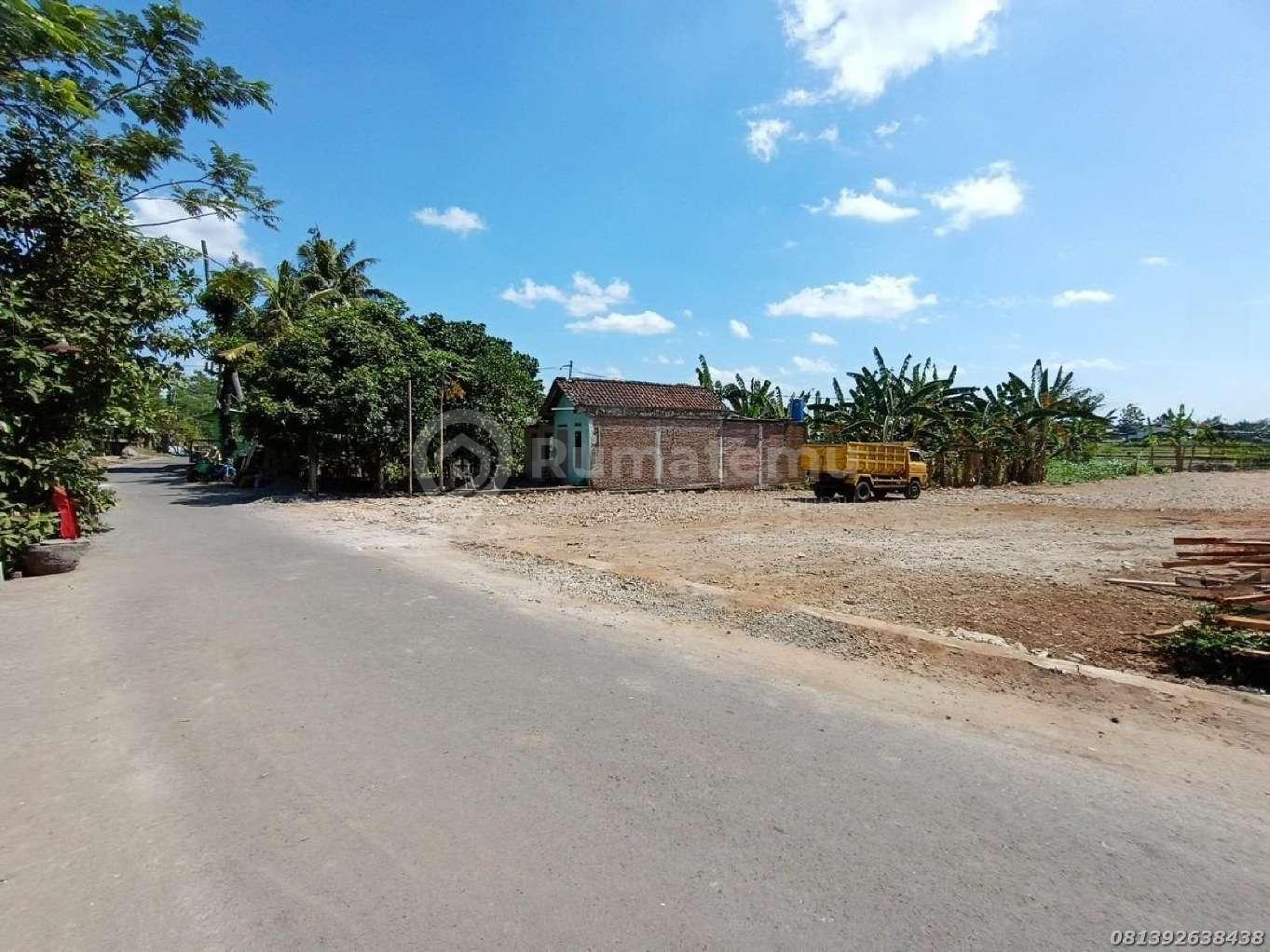 Dijual Tanah Bantul 202m2 Hook Dekat Puskesmas Pleret Sleman
