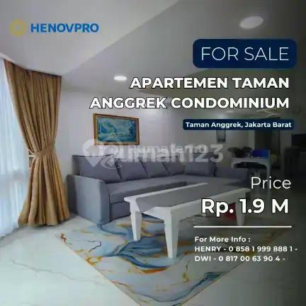 Investasi Terbaik Unit Renov Taman Anggrek Condo 2+1BR City View