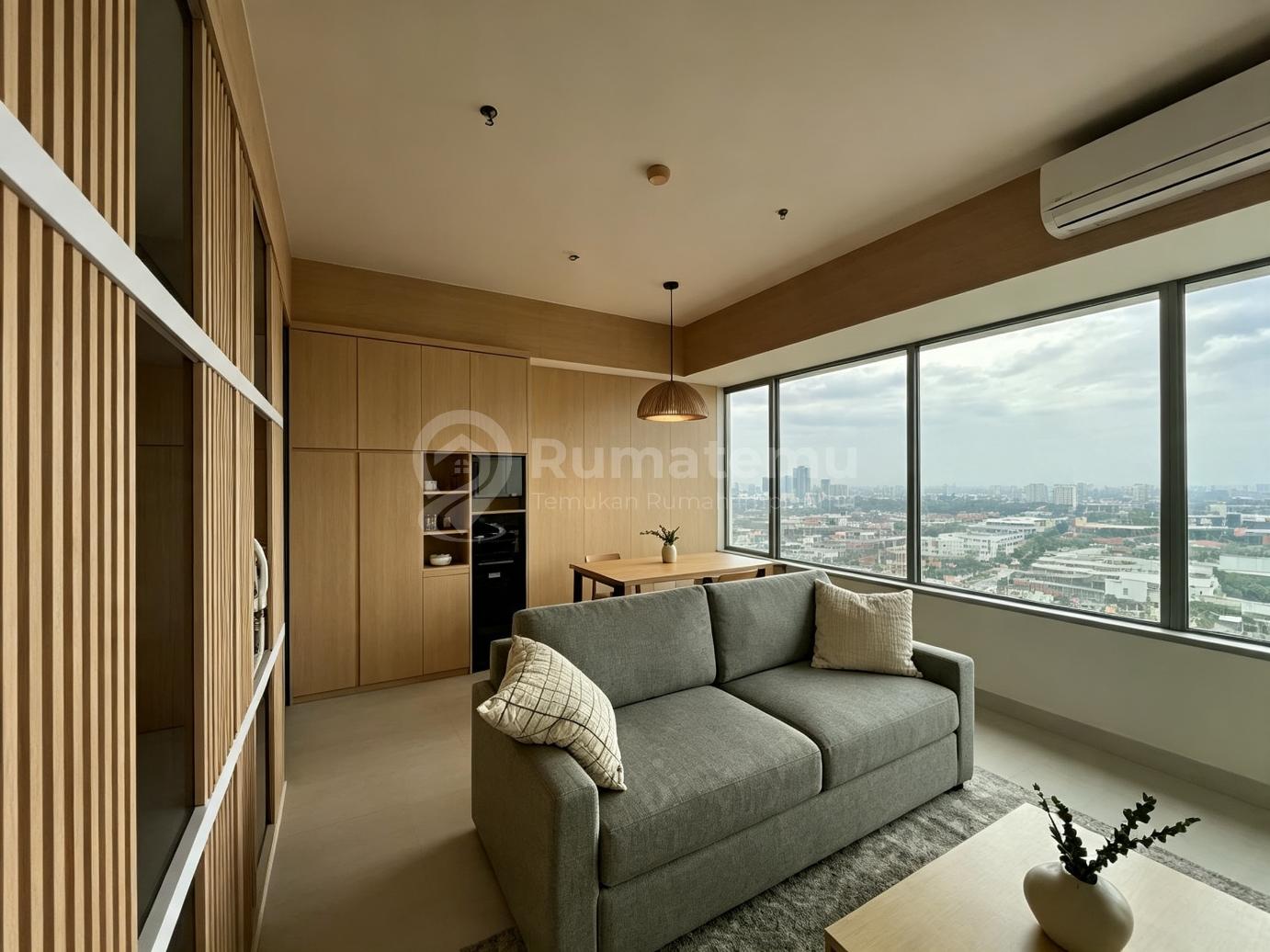 DIJUAL APARTEMEN ORANGE COUNTY 2BR 65M2 DI LIPPO CIKARANG, BEKASI. PPJB