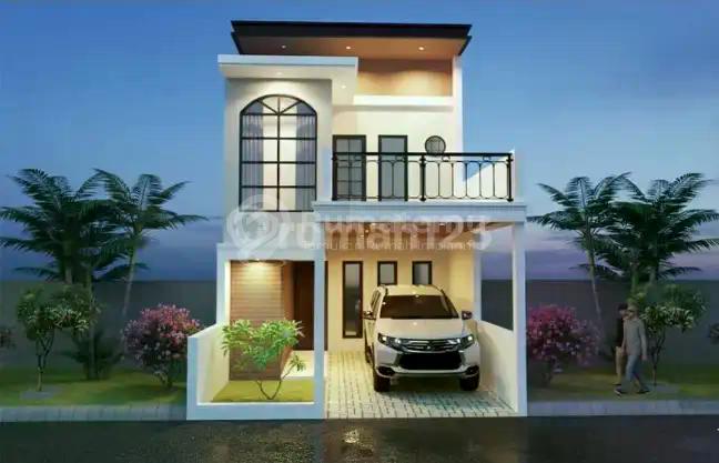 Rumah Baru On Progress Dalam Komplek di Pondok Bambu