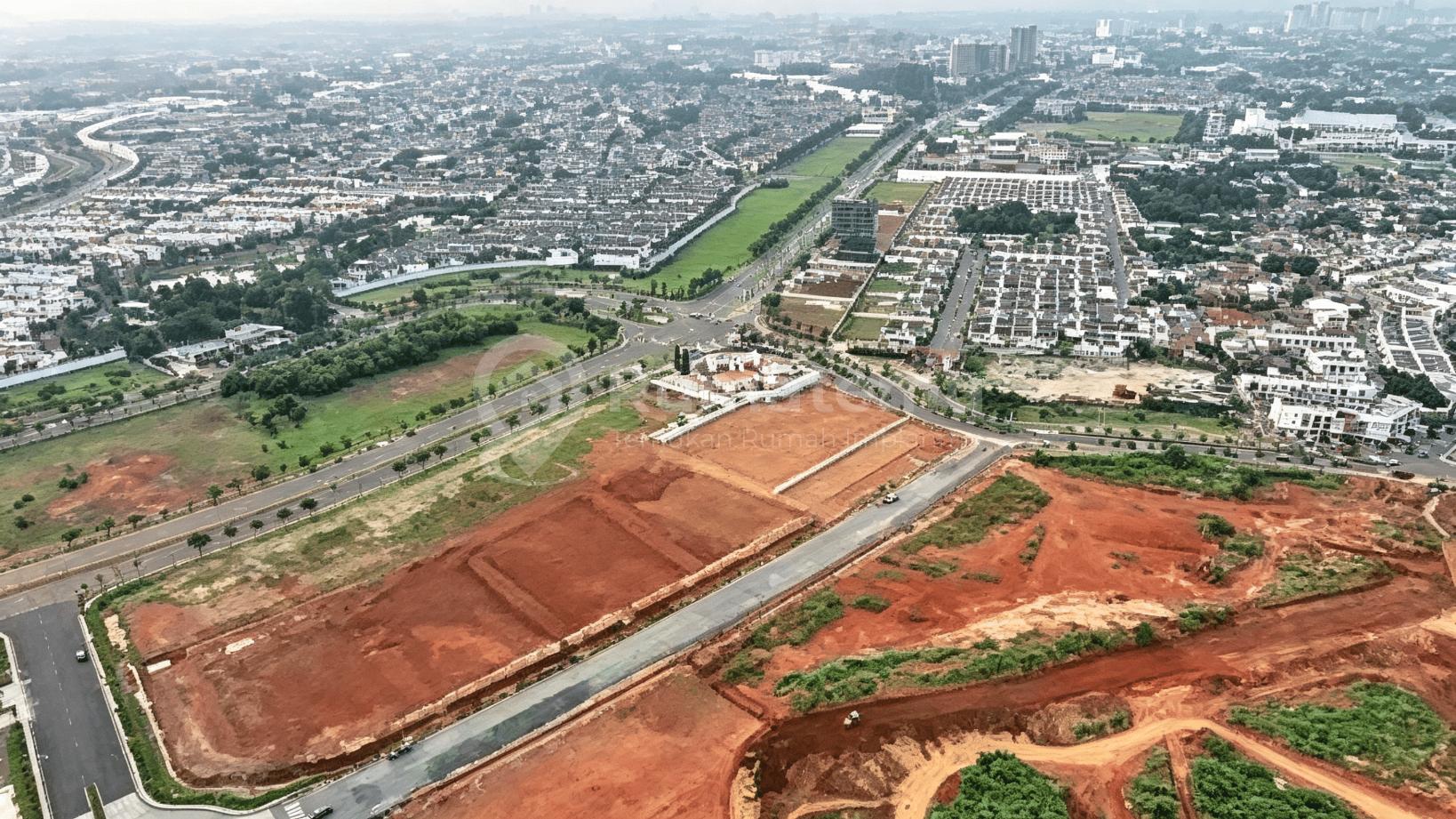 Disewakan Kavling Komersial Di Gading Serpong, Di Jalan Utama, Posisi Bagus
