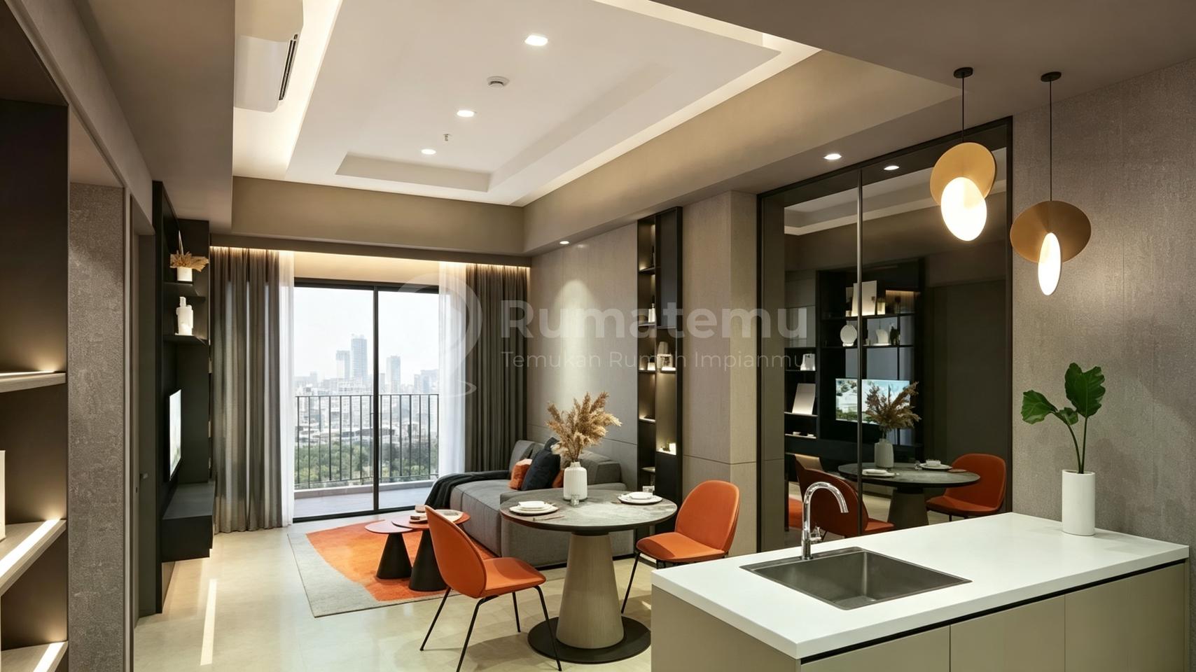 Apartemen Arumaya Residence type 1 BR Luas & Nyaman Lokasi Strategis di Simatupang Jakarta Selatan - Investasi Menarik! = harga 3,6M an