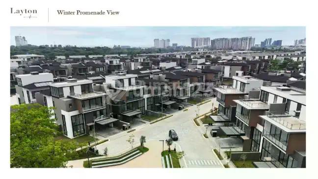 Investasi Properti Mewah Bsd - Last Ready Stock Layton Navapark 3 Lantai Plus Lift, Cluster Termewah dengan Roi Tinggi di Kawasan Cbd Bsd Dekat Aeon Mall & Tol