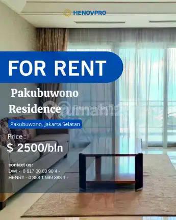 Pakubuwono Residence For Rent Best Unit 2+1 BR Full Furnish Pool