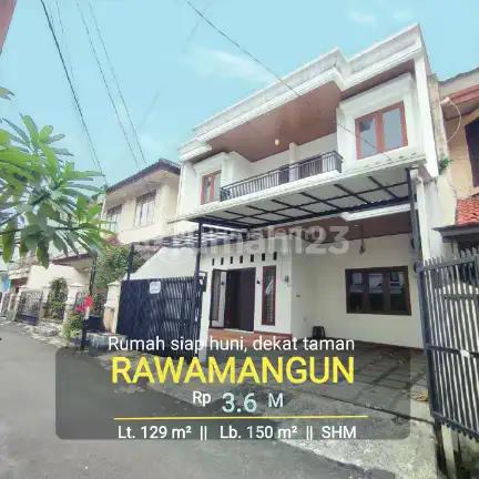 Rumah Siap Huni. Dekat Taman Lokasi Tenang