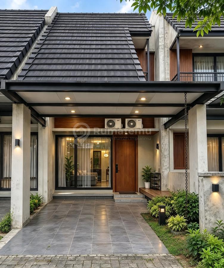 Dijual Rumah Modern 2 Lantai Full Furnished di Cluster Fleekhauz Lokasi Strategis