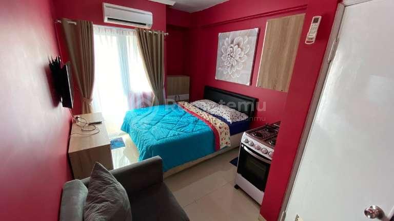 Apartemen Green Pramuka City tipe studio room wifi