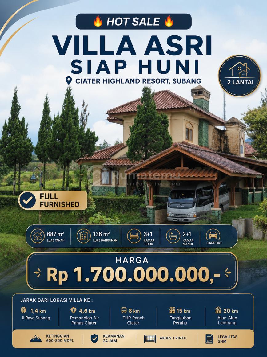 Villa Murah Ciater Highland Resort Subang