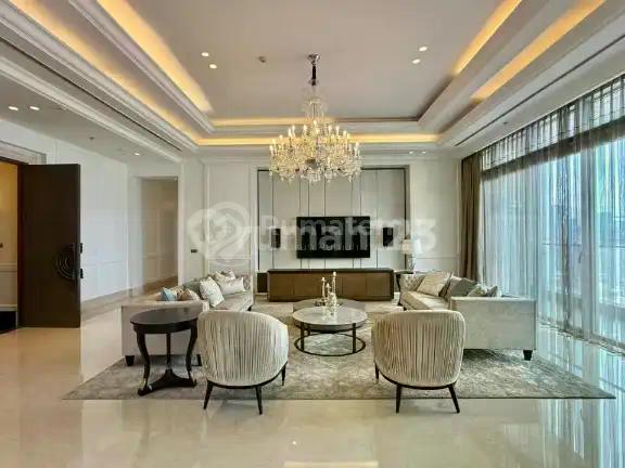 Disewakan Raffles Residences 4+1Br Good Furnished