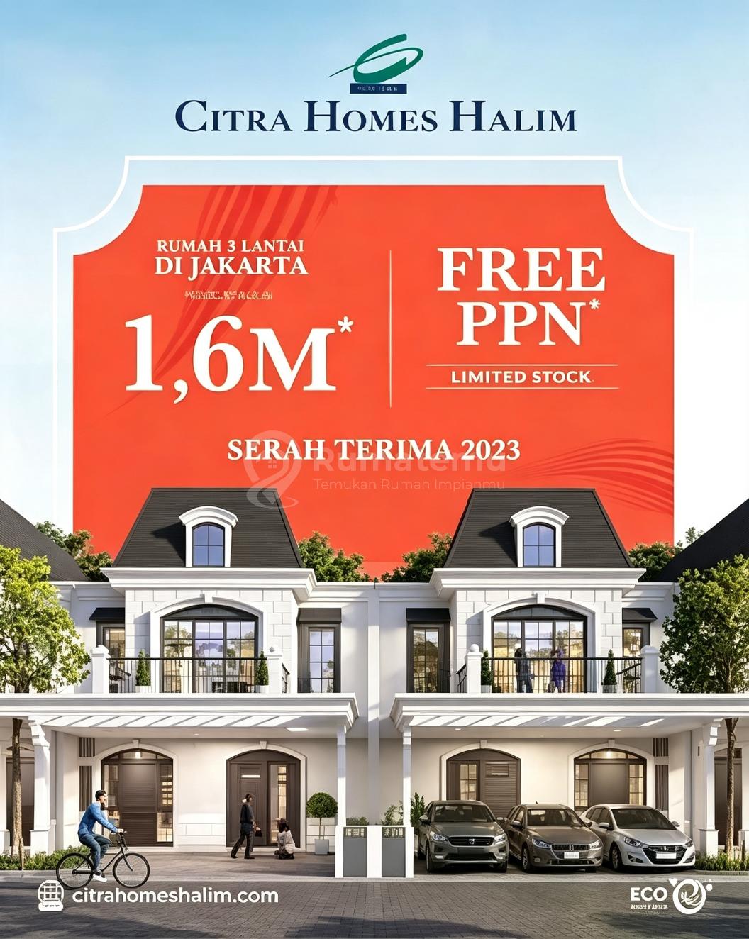 Bisa KPR, Rumah, 2 Lantai, SHM, Dekat Akses Bandara, bisa Cicilan Bertahap,