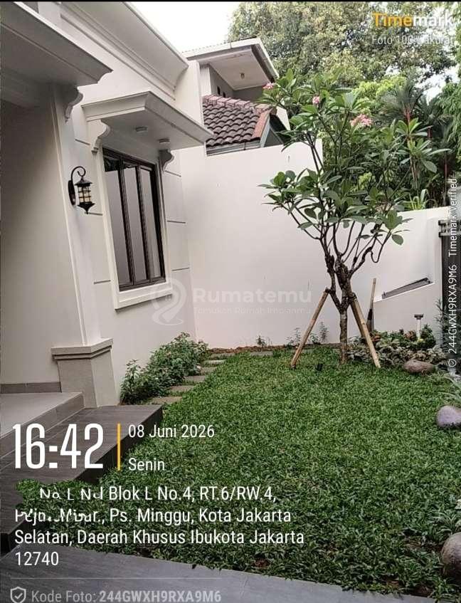 Jual Rumah Komplek Klasik Minimalis di Area Pejaten Barat, Pasar Minggu, Jakarta Selatan